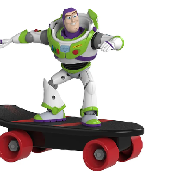 Buzz Lightyear Com Skate A Fricção - Toyng