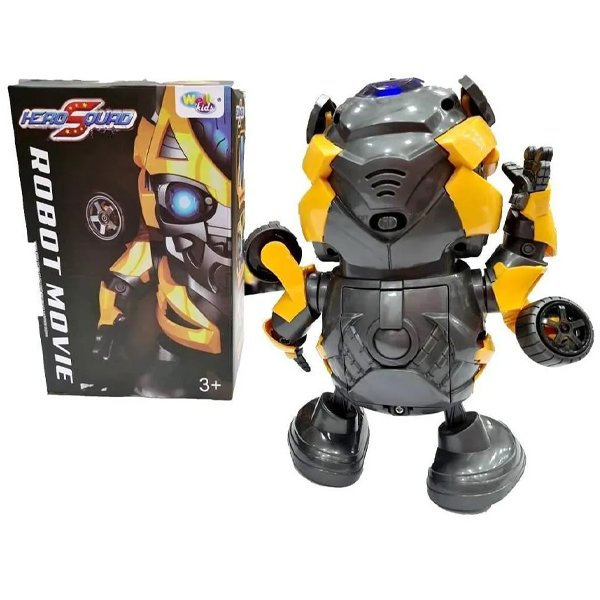 Robô Robot Movie Hero Squad - Wellmix