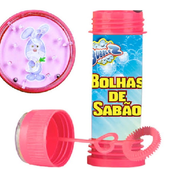 Kit Com 3 Bolhas De Sabao 50 Ml Bubble -  Batiki