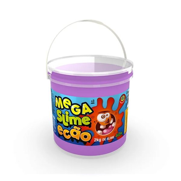 Mega Slime Ecão - DTC - Roxo