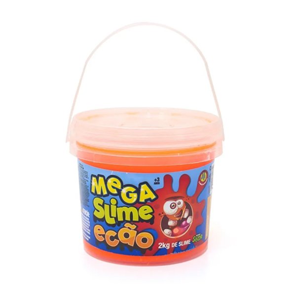 Mega Slime Ecão - DTC - Laranja