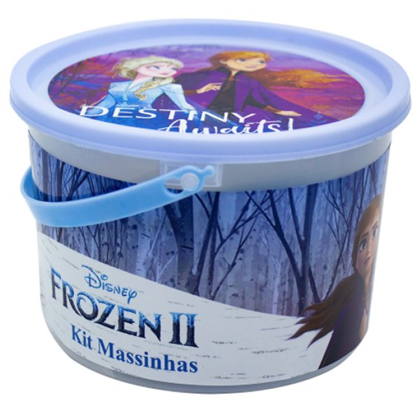 Balde de Massinhas Frozen Disney - ETITOYS
