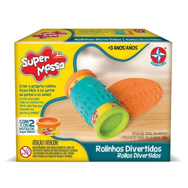 Super Massa Rolinhos Divertidos - Estrela