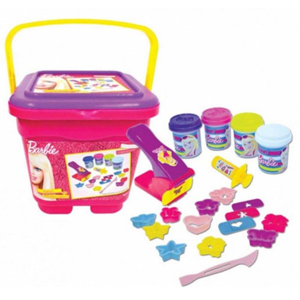 Balde Massinha E Acessórios Barbie - Fun