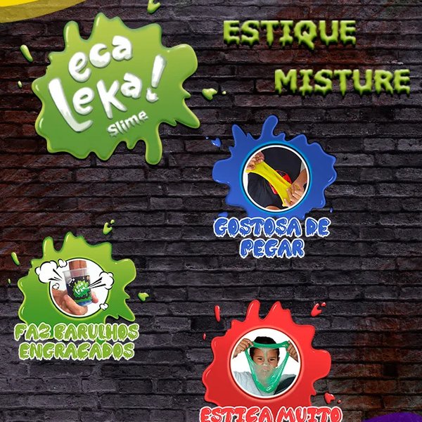 Slime Eca Leka 120g - Fun