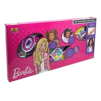 Kit de Colares e Pulseiras DIY Barbie - Fun