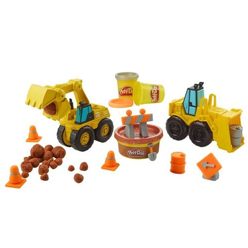 Play-Doh Wheels Escavadeira e Carregadeira - Hasbro