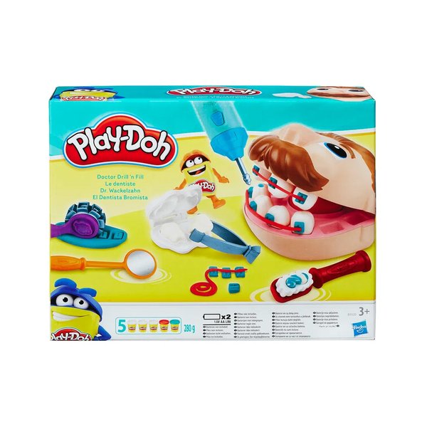 Conjunto de Massinha Play-Doh Dentista - Hasbro