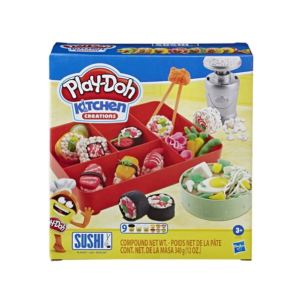 Conjunto de Massinha Play-Doh Sushi - Hasbro