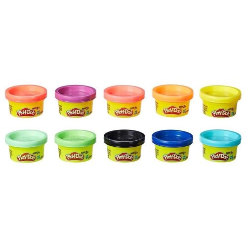 Kit Massinha Play-Doh com 10 Mini Potes - Hasbro