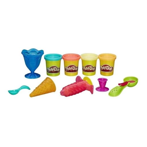 Conjunto de Massinha Play-Doh Delicias Geladas Sundae - Hasbro