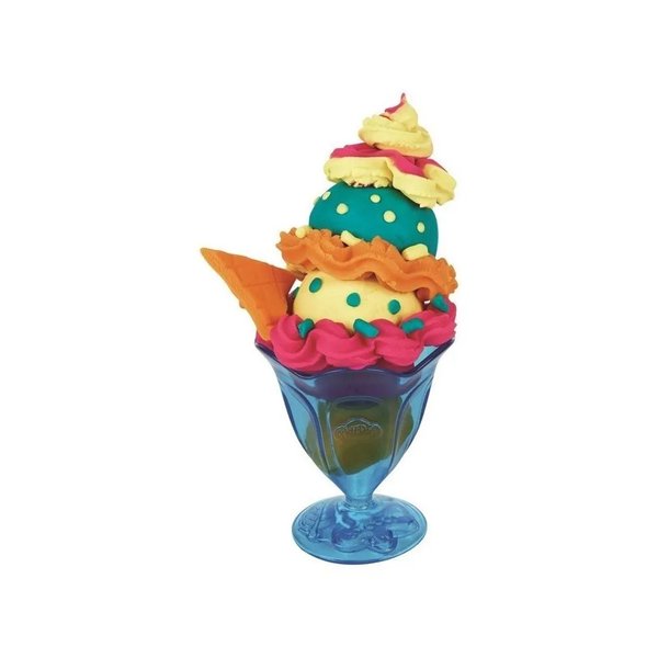 Conjunto de Massinha Play-Doh Delicias Geladas Sundae - Hasbro