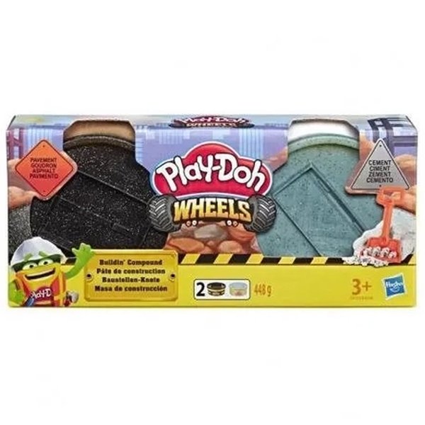 Conjunto de Massinha Play-Doh Wheels Construção Pack Sortido - Hasbro