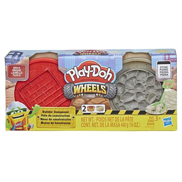 Conjunto de Massinha Play-Doh Wheels Construção Pack Sortido - Hasbro