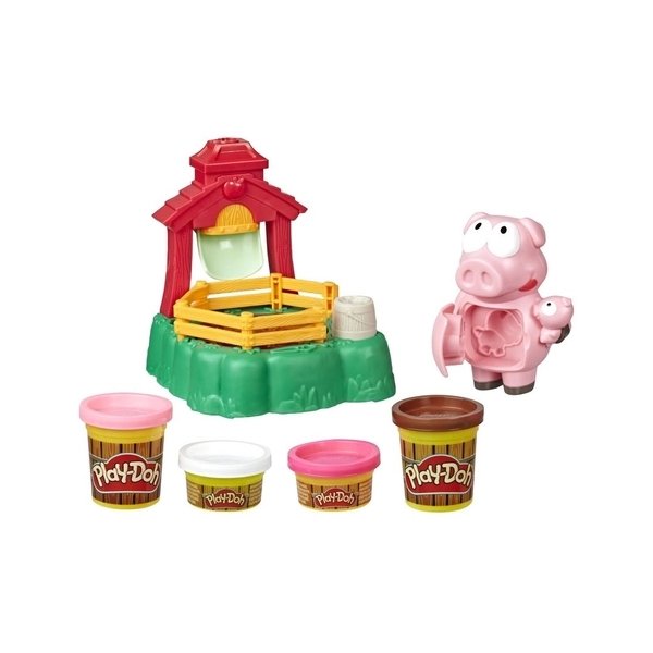 Massinha de Modelar Play-Doh Farm Porquinhos Brincalhões - Hasbro