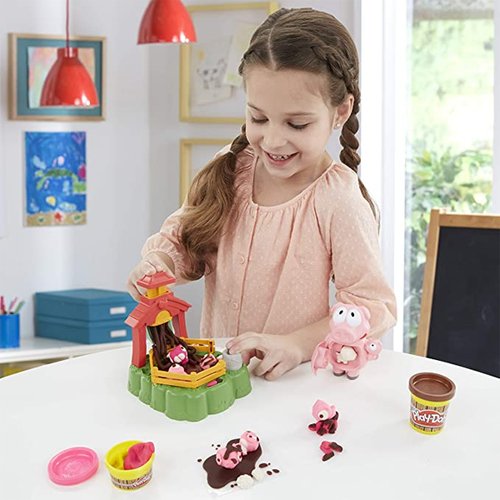 Massinha de Modelar Play-Doh Farm Porquinhos Brincalhões - Hasbro