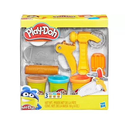 Massinha de Modelar Play-Doh Ferramentas de Construção - Hasbro