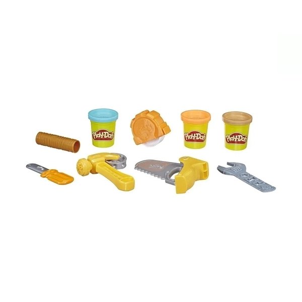 Massinha de Modelar Play-Doh Ferramentas de Construção - Hasbro