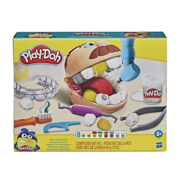 Conjunto de Massinha Play-Doh Dentista II - Hasbro