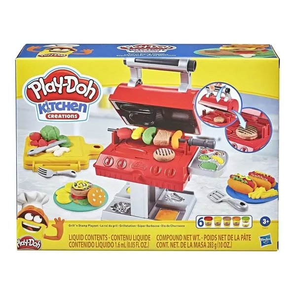 Conjunto de Massinha Play-Doh Dia de Churrasco - Hasbro