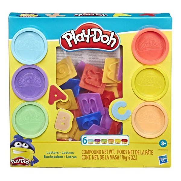 Conjunto de Massinha Play-Doh Letras - Hasbro