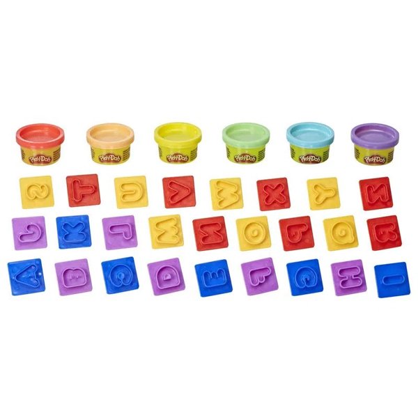 Conjunto de Massinha Play-Doh Letras - Hasbro