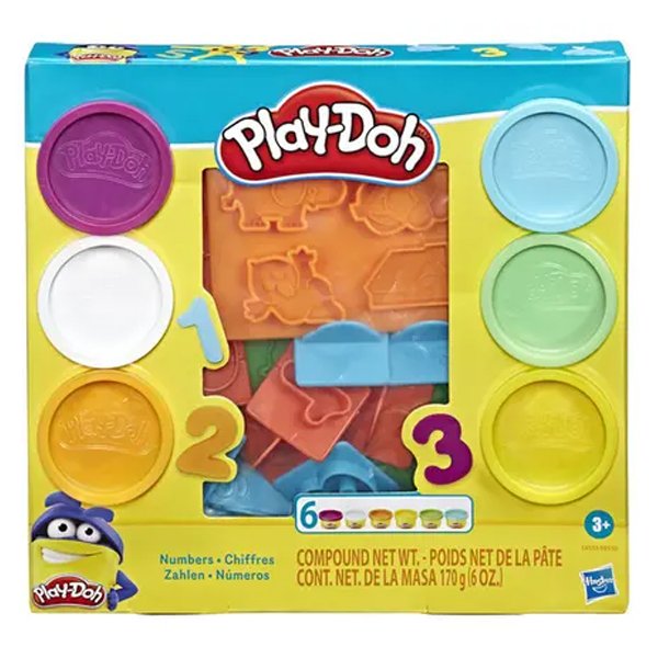 Conjunto de Massinha Play-Doh Números - Hasbro