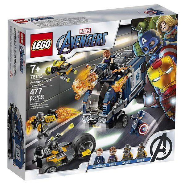 Blocos de Montar Vingadores Ataque Ao Caminhão Marvel - Lego