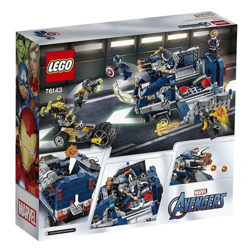 Blocos de Montar Vingadores Ataque Ao Caminhão Marvel - Lego