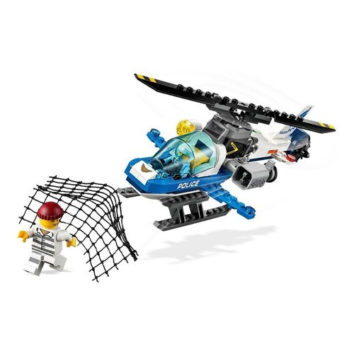 Blocos de Montar City Polícia Aérea Perseguição d Drone-Lego
