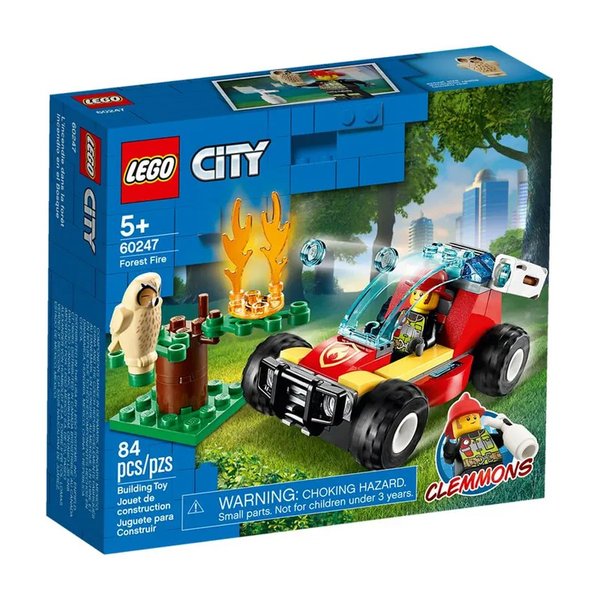 Blocos de Montar City Floresta em Chamas - Lego