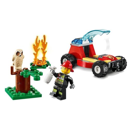 Blocos de Montar City Floresta em Chamas - Lego