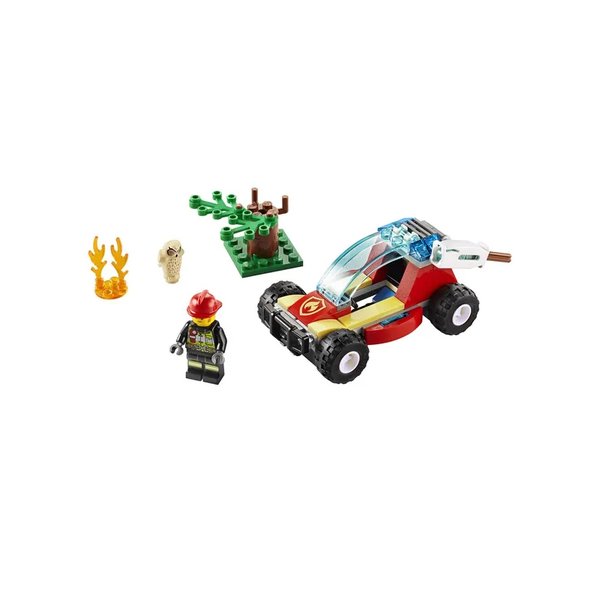 Blocos de Montar City Floresta em Chamas - Lego