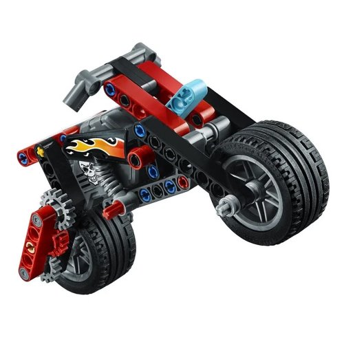 Blocos d Montar Technic Motocicleta Caminhão Acrobacias-Lego