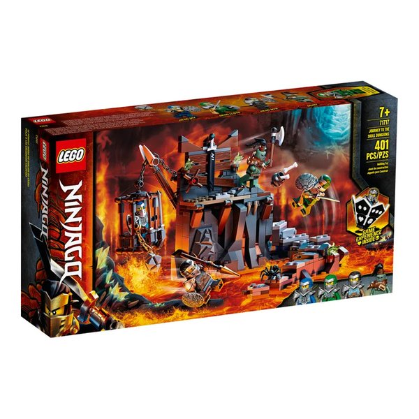 Blocos de Montar Ninjago Viagem Masmorras das Caveiras-Lego