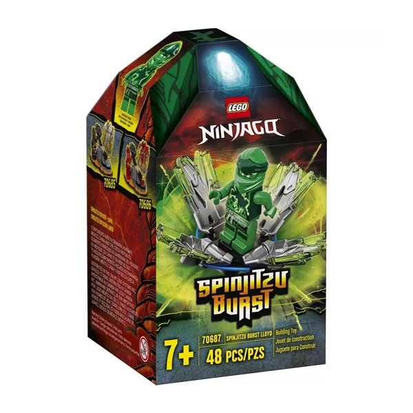 Blocos de Montar Rajada de Spinjitzu Burst Lloyd - Lego