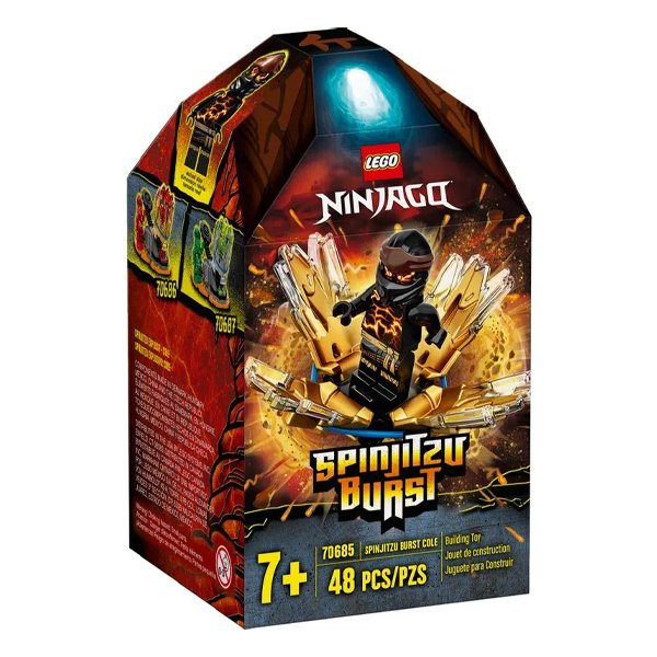 Blocos de Montar Rajada de Spinjitzu Burst Cole - Lego