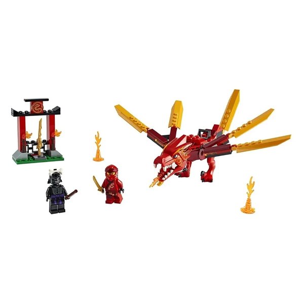 Blocos de Montar Ninjago Dragão de Fogo do Kai - Lego