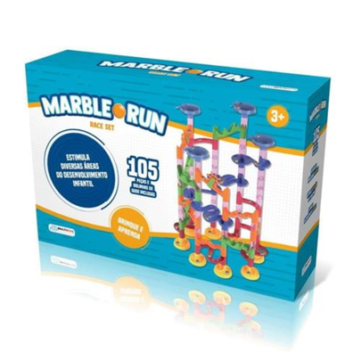 Marble Run Race Set 105 Peças - Multikids
