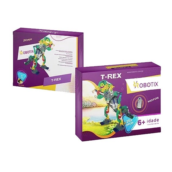 Brinquedo T-Rex de Montar - Robotix