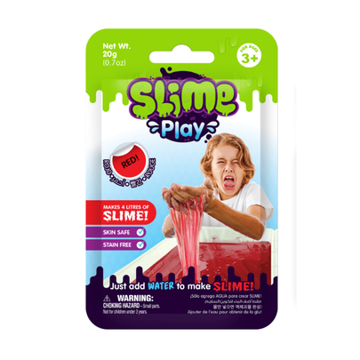 Geleca  Slime Play - Sunny - Vermelho