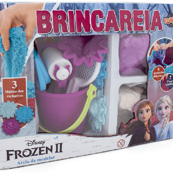 Kit Areia de Modelar Frozen 2 - Toyng