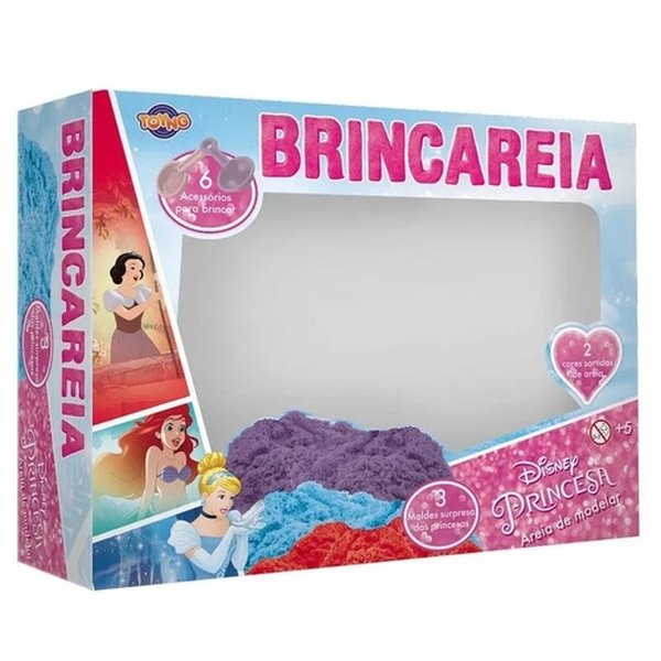 Kit Areia de Modelar Princesas - Toyng
