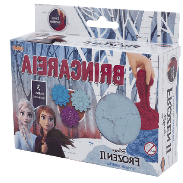 Kit Areia de Brincar Caixa Frozen Cores Sortidas - Toyng