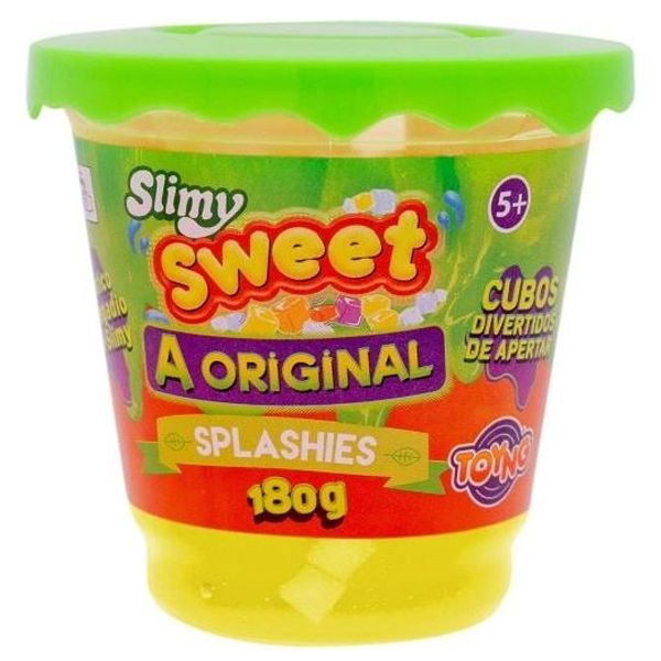 Geleca Slimy Splashies - Toyng - Amarelo