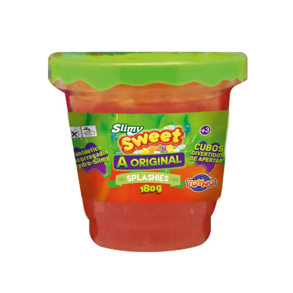 Geleca Slimy Splashies - Toyng - Vermelho