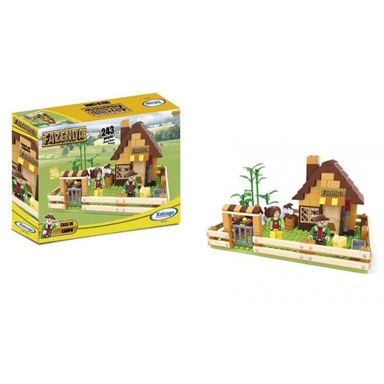 Fazendinha 3D - 57021 - Xalingo - Real Brinquedos