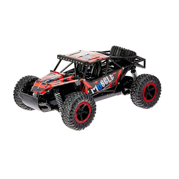 Carro com 7 Funções e Controle Remoto 1:16 Extreme - Art Brink - Vermelho
