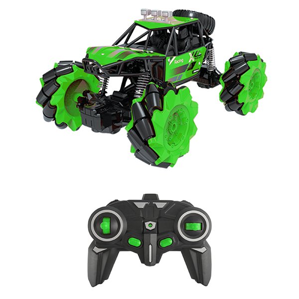 Carro com Controle Remoto Multi Função Twist - Art Brink - Verde