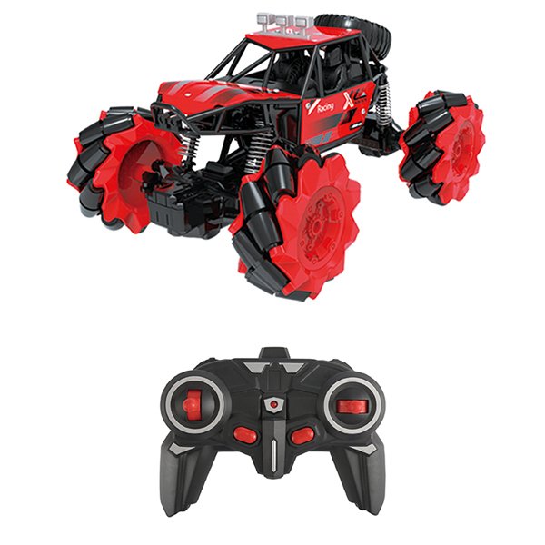 Carro com Controle Remoto Multi Função Twist - Art Brink - Vermelho